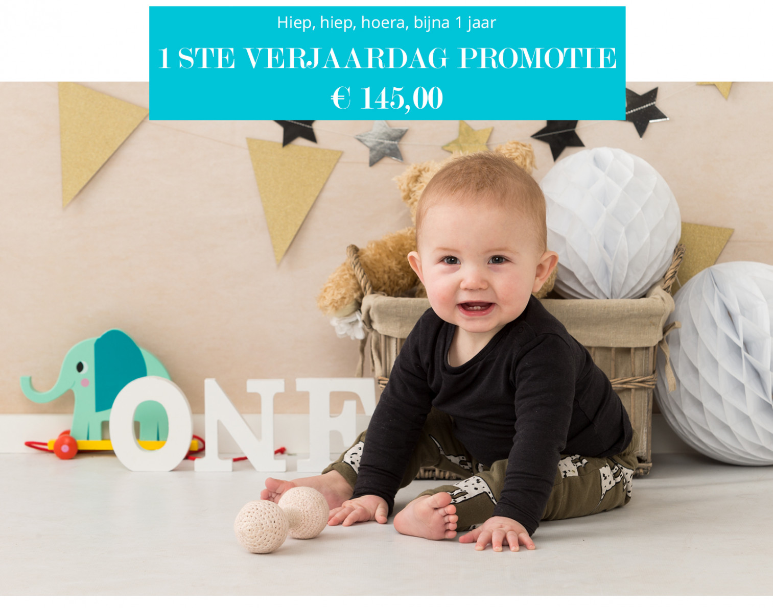 1ste verjaardagpromotie