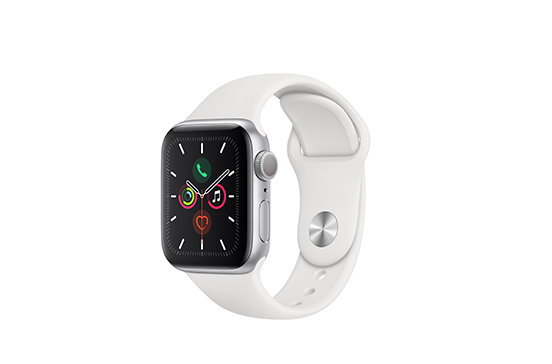 https://dpyxfisjd0mft.cloudfront.net/lab9-2/Shop/Productpages%20-%2010092019/Apple%20Watch%20Series%205/WatchSeries5-40mm-AluminumSilver-SportBand-White-01.png?1568200398&w=552&h=364