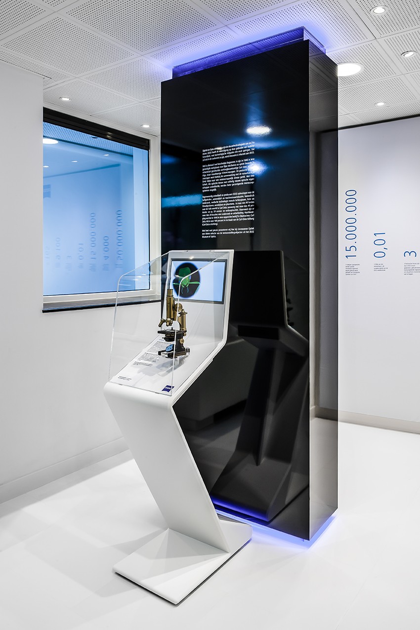 ZEISS museum 1e keer in België bij optiek Decraene