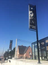Vlaggen geplaatst